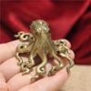 Desktop Decorations Pure Brass Home Decoration Bronze Ware Sea Fish Statue Bronze Crafts Tea Pet