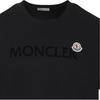 Moncler Letter Logo Patch Crew Neck Short Sleeve T-Shirt Men tops L10918C000678390T999