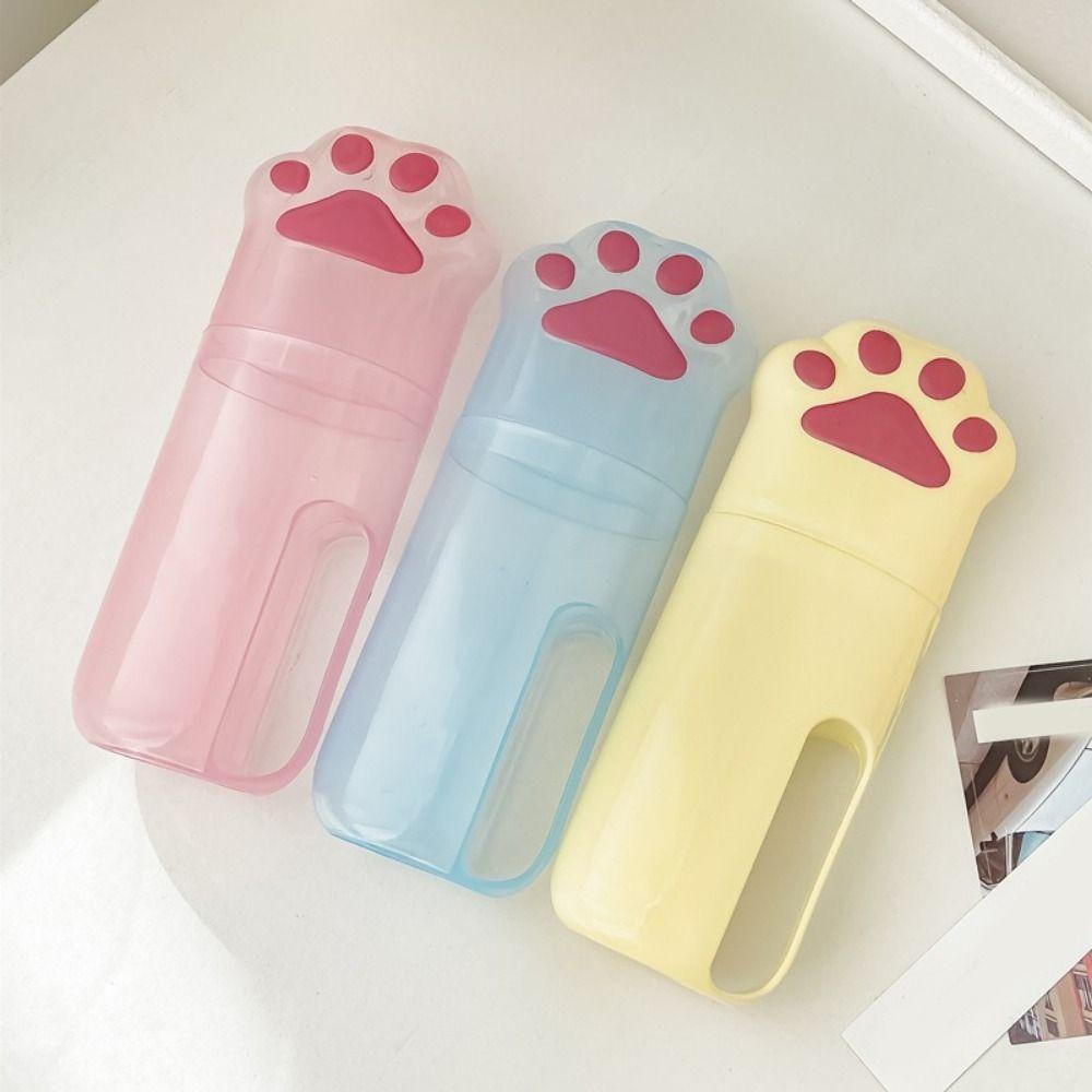 Cartoon Toothbrush Storage Box Plastic Portable Wash Cup Lightweight Mouthwash Cup Business Trips