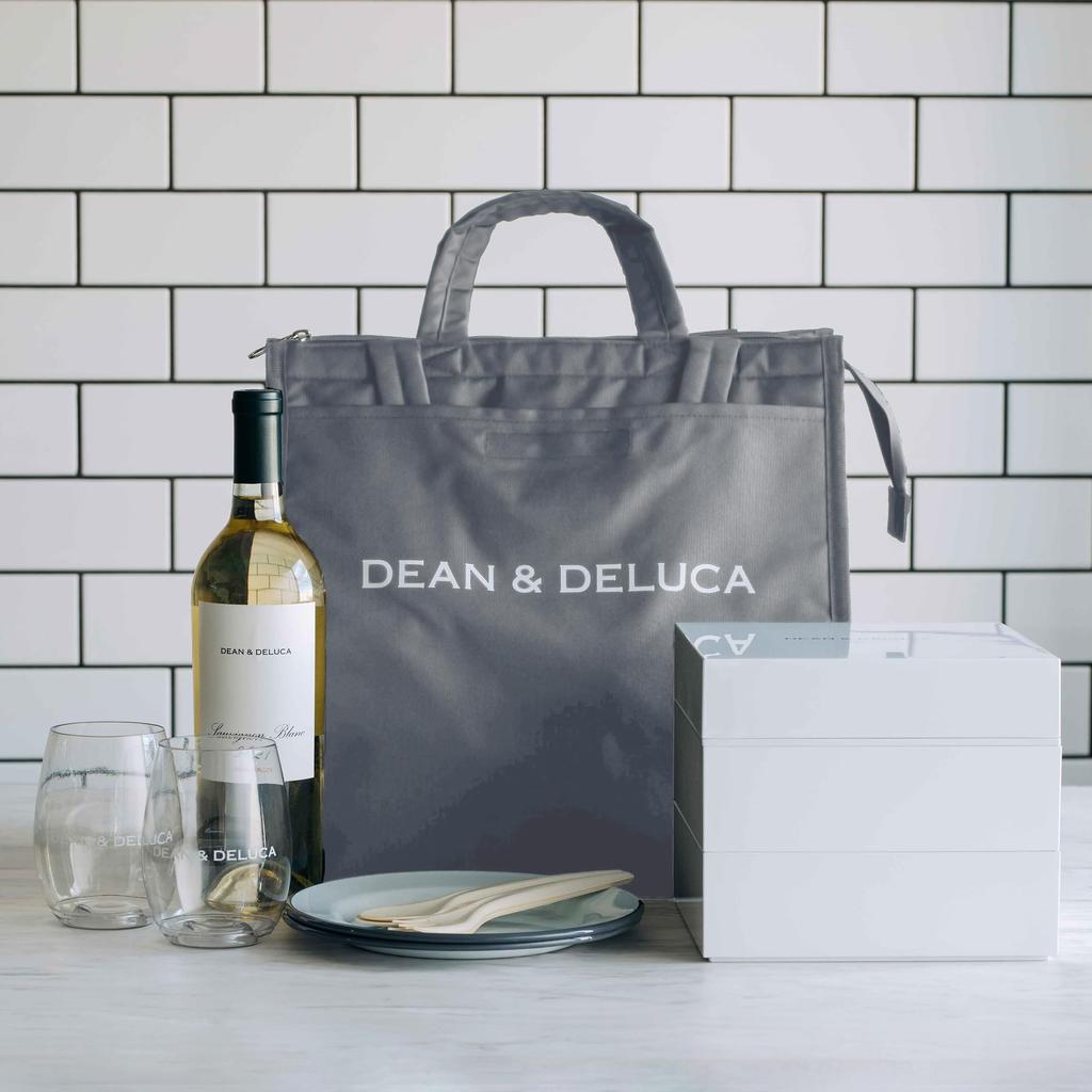 DEAN DELUCA Обновленный дизайн кулера и сумка, Серый, Большой,