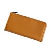 [СТАТУСЫ] кошелек ZIP concept L-образной молнии из натуральной кожи, длинный, для правши, коричневый (тисненая)