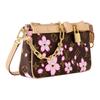 LOUIS VUITTON X Takashi Murakami Cherry Blossom Pochette Accessoires Sakura Brown M13666