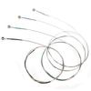 Strings Set 4pcs Violin Nickelchromium Wound Coppernickel Winding Hexagonal Steel Core