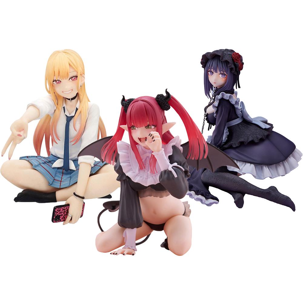 Аниме Фигурка Kitagawa Marin Наряд горничной Kitagawa Marin Фигурка экшн Фигурка Shizuku Kuroe Девушка в школьной форме JK Статуэтка Коллекционная кукла