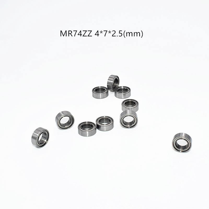 Mr74zz Bearing Afortunado 10pieces Metal Sealed Chrome Steel 4*7*2.5(mm)