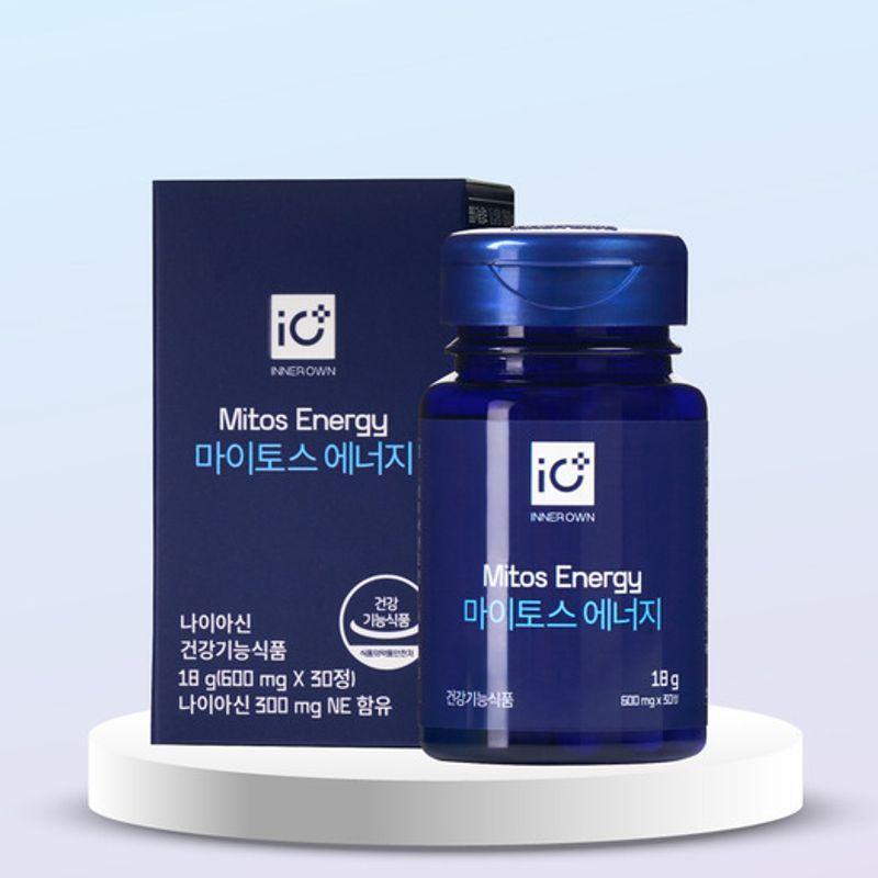 Mythos Energy Premium NMN Добавка для замедления старения, питания и жизненной силы кожи, на 1 месяц