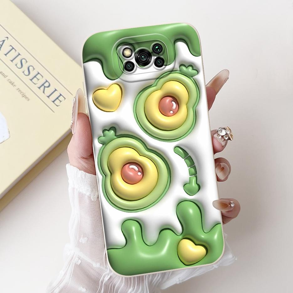For Xiaomi Poco X3 Pro Case Luxury Candy Painted Cover Shockproof Phone Case For Xiaomi Poco X3 NFC PocoX3 Pro Soft Fundas Coque