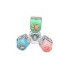 Cartoon Cat Paw Keycap Keychain Colorful Cat Claw Button Pendant  Bag Pendant