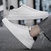 Men Casual Shoes Artificial Leather Flat White Shoes  New Comfortable Shoes for Men Outdoor Casual Sneaker Tenis Masculino