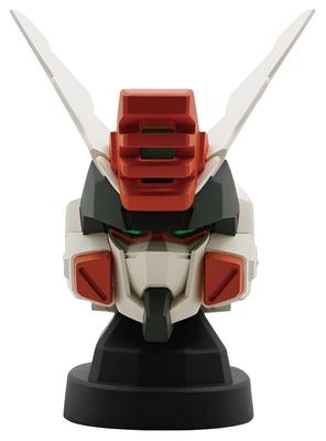 Фигурка-динамик в форме головы из Mobile Suit Gundam SEED FREEDOM — Lightning Buster Gundam, коллекционная фигурка-динамик в форме головы мобильного доспеха.