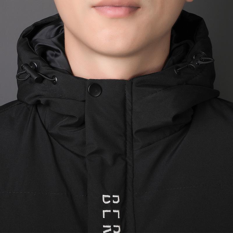 Мужская короткая куртка с капюшоном, мужская куртка, повседневная, универсальная, красивая, молодежная куртка с капюшоном