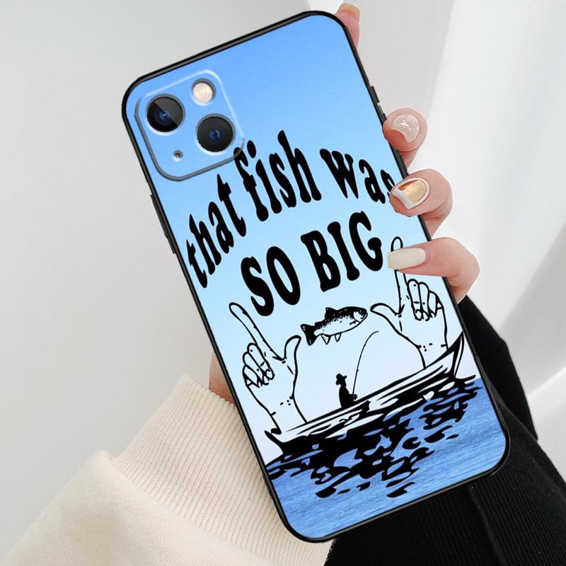 Приманки для ловли басса Крючки Снасть Чехол для телефона Для iPhone 17 Pro Max 14 13 12 11 15 16 Pro Max mini 15 16 Plus 16e 17 Air Чехол