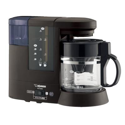 Кофеварка ZOJIRUSHI, 4 чашки, темно-коричневая, EC-CD40-TD