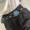 Bohemian Handwoven Tassel Belt Women Dress Decorative Waist Chain Trendy Wide Waistband