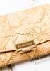 Portfel damski eko PTN 0015-FL-9426 Beige