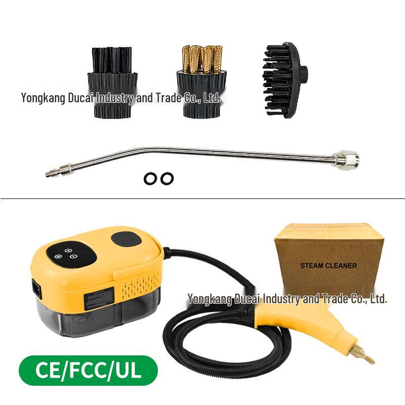 Пароочиститель высокого давления для ванной комнаты и окон - Европейские/Американские/Британские стандарты