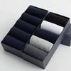20 шт./лот мужские носки из чистого хлопка большого размера однотонные повседневные офисные деловые длинные носки дышащие мягкие мужские носки EU39-48