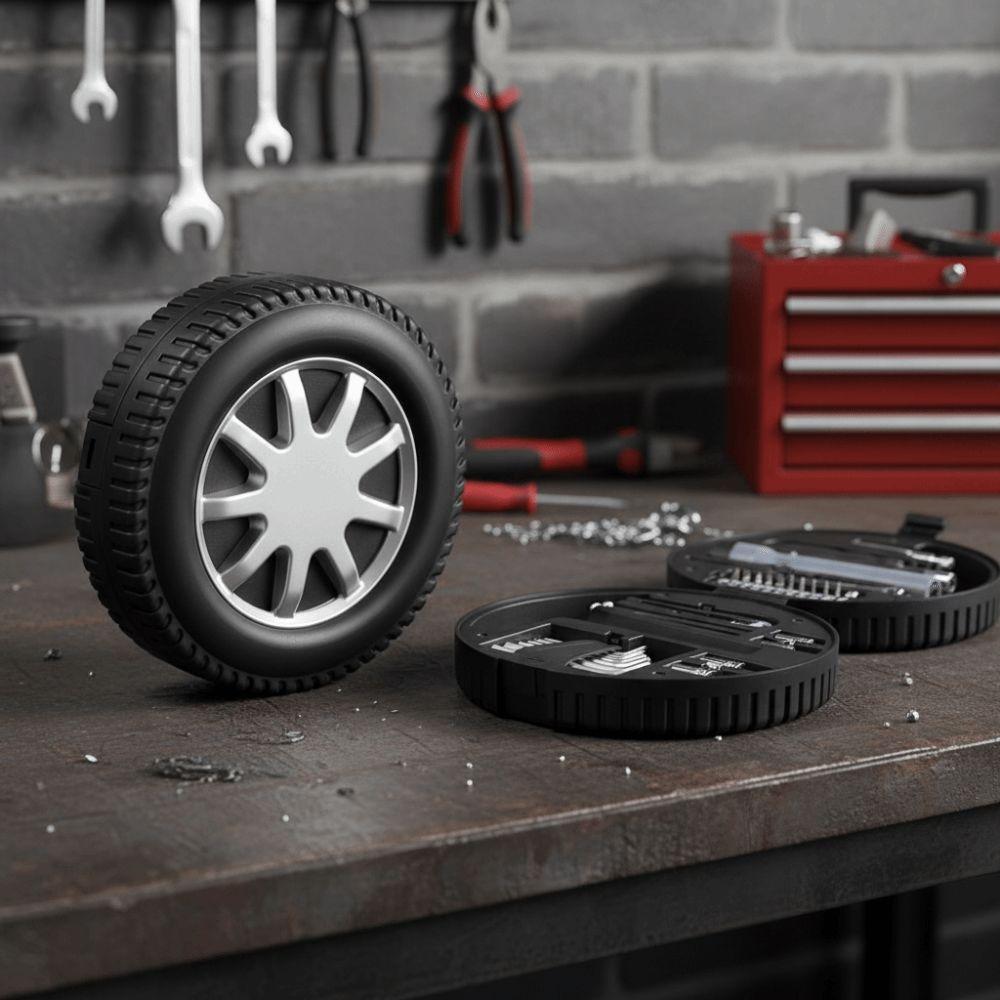 Набор из 29 предметов/набор Пылезащитный набор аппаратных инструментов Портативный набор инструментов для шин На открытом воздухе