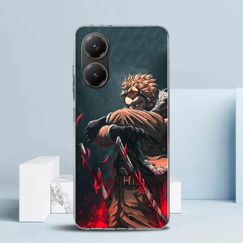 Чехол для телефона Hawks MHA My Hero A-Academy Для Xiaomi Poco F7 Ultra X5 X6 X7 Pro M7 Redmi 15C 15 13C 13 12C 12 10C 10 10A 9 9C 9A 9T