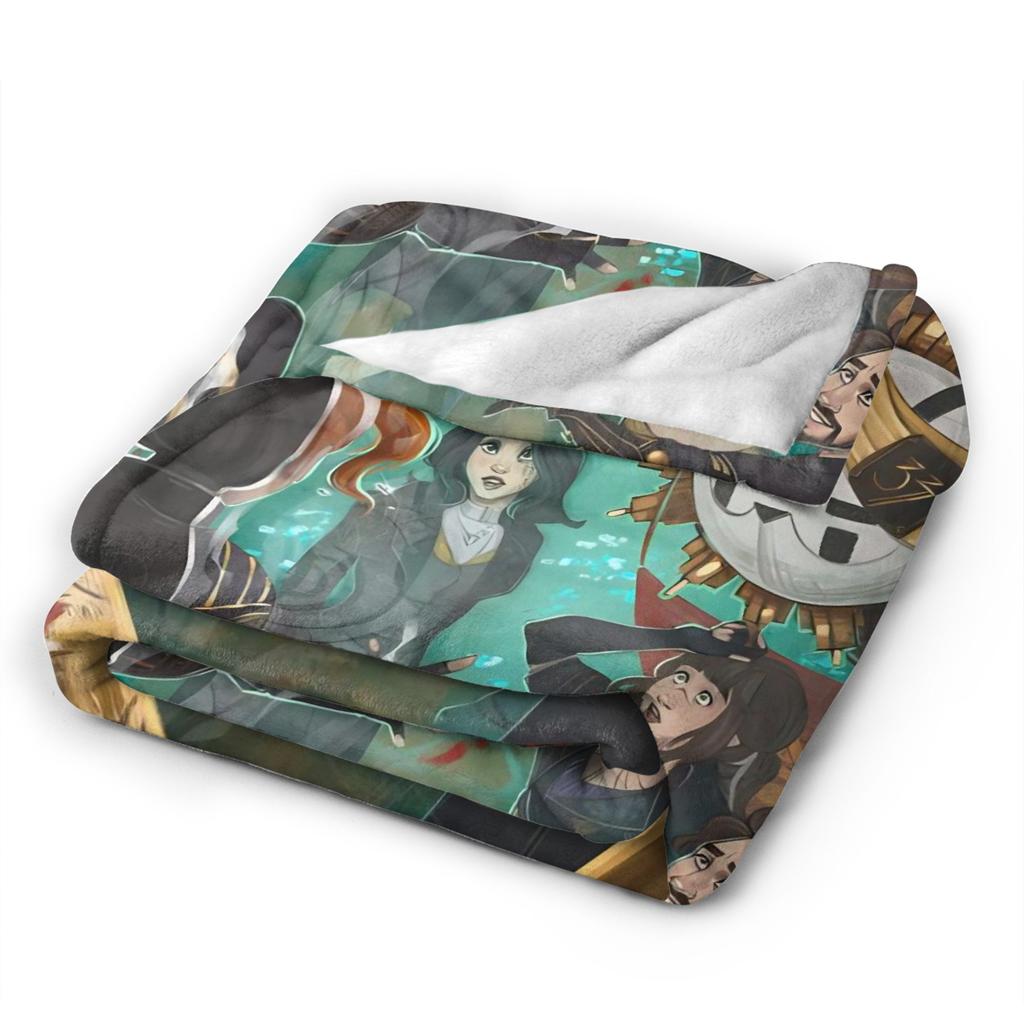 Esquie Clair Obscur Expedition 33 Game Blanket Plush Awesome Breathable Throw Blanket for Bed Sofa All Season