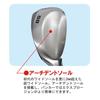 Клюшка для гольфа Lynx BOMBA MAX Wedge 58° с оригинальным стальным шафтом