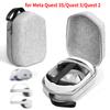 Чехол для переноски Meta Quest 3S Quest 3 Quest2 VR Headset Controller Официальный Elite Strap Storage Bag для Quest3 Аксессуары