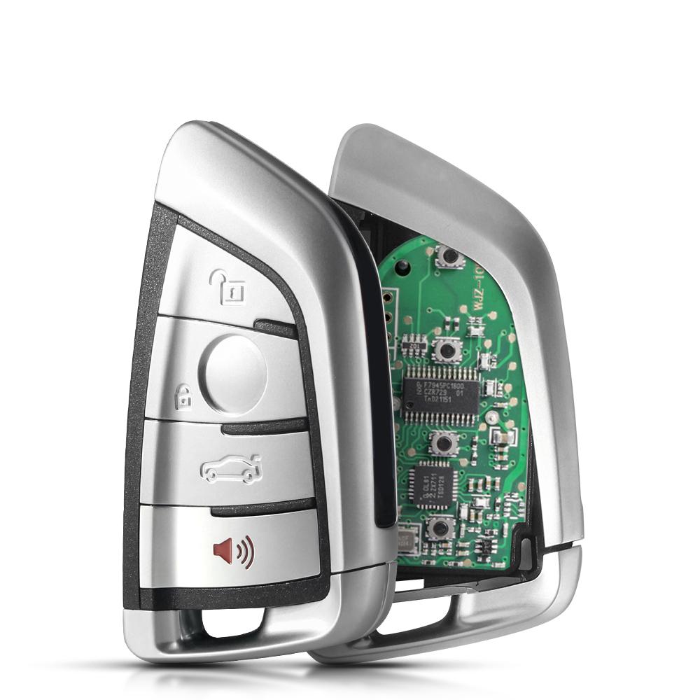 For BMW F F10 FEM CAS4 5 7 Series X5 X6 2014 2015+ Smart 3/4B 315/433/868Mhz PCF7953P Remote Key Keyless Entry Fob ID49