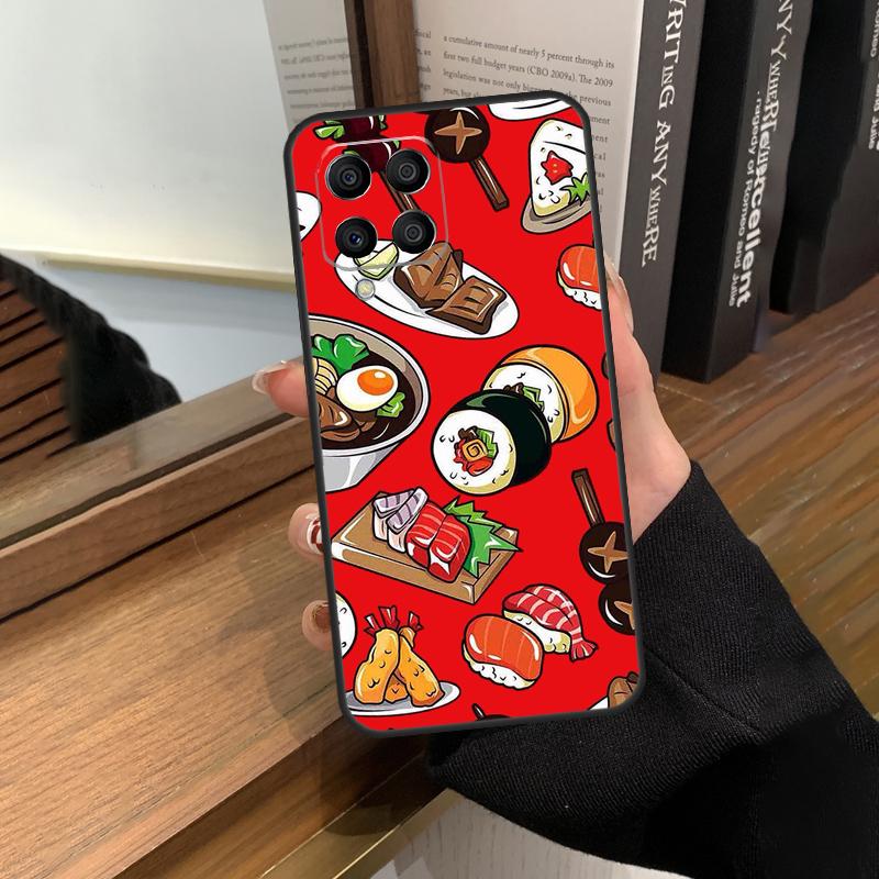 Милый Чехол-Суши-Толпа Для Samsung Galaxy M13 M53 M51 M31 M11 M14 M34 M54 M12 M32 M52 M16 M36 M56 M15 M35 M55
