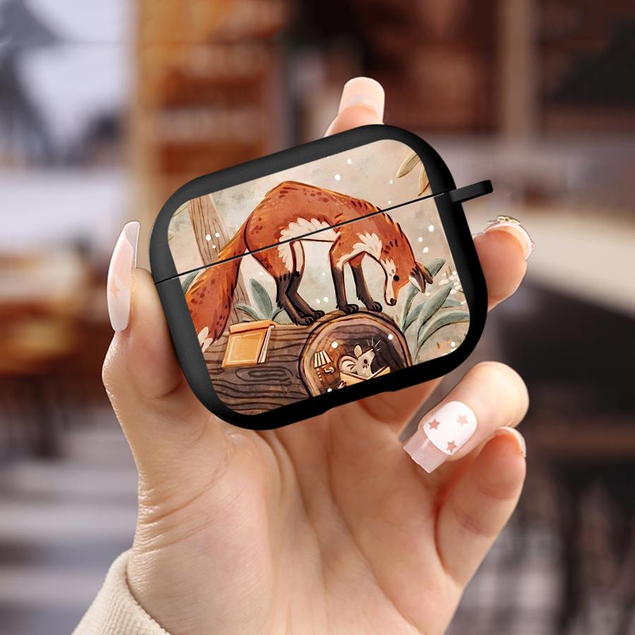 Forest Animals Earphone Cases Cover Case For Airpods 3 1 Pro3 Pro 4 2 Pro2