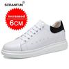 Luxury elevator shoes men women sneakers height increasing shoes invisible 8cm heighten sports shoes man taller lift white shoes