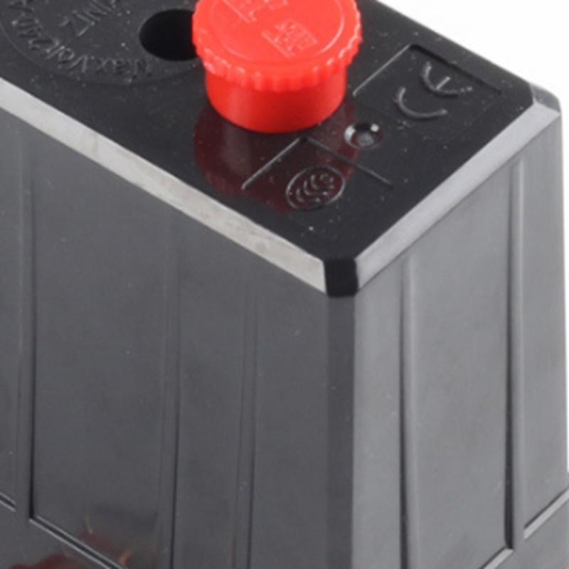 1pec Air Compressor Pump Pressure Control Switch 3000L/Min Air Pump Control Valve 0-180 PSI Gauge 220V/380V Regulator Duty