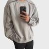 Men's High-Grade Round Neck Zipper Sweatshirt - Autumn Fashion, Hip-Hop Style, Loose Fit