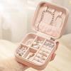 Jewelry Organizer Box Portable Household Travel Storage Organizer Earring Necklace Ring Jewelry Storage Box for Woman Accessory