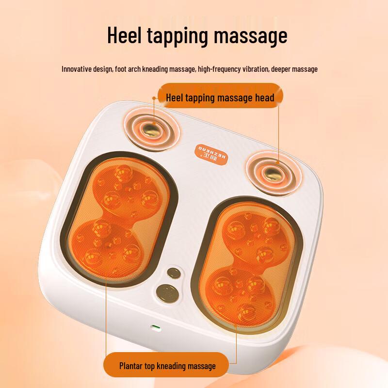 Hezheng Electric Foot Massager Pad with Kneading & Heat