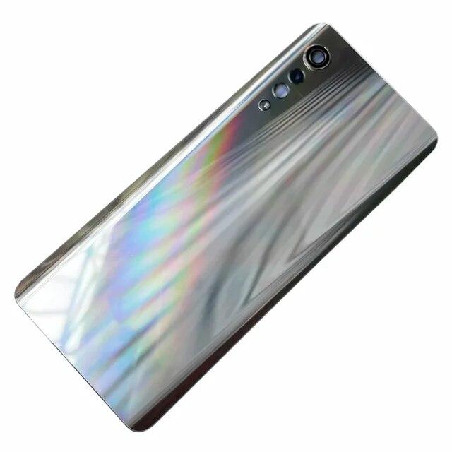 LM-G900 задняя стеклянная крышка для LG Velvet 5G, сменная задняя дверь, жесткая задняя крышка корпуса аккумулятора с объективом