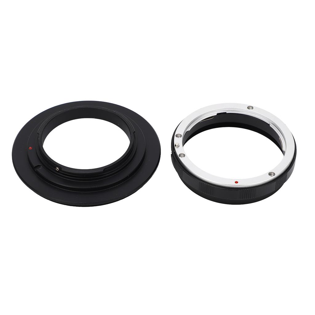 77mm Macro Reverse Adapter Ring and Rear Lens Mount Protection Ring for EF Mount 77mm Filter Thread