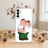 Cartoon F-Family Funny Guy   Phone Case Transparent Silicone Soft For SamsungA10,12,20,21S,30,31,40,50,51,52,70,71