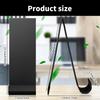4pcs Metal Brochure Holder Stand Vertical Countertop Organizers for Flyers Magazines and Pamphlets Storage Solution