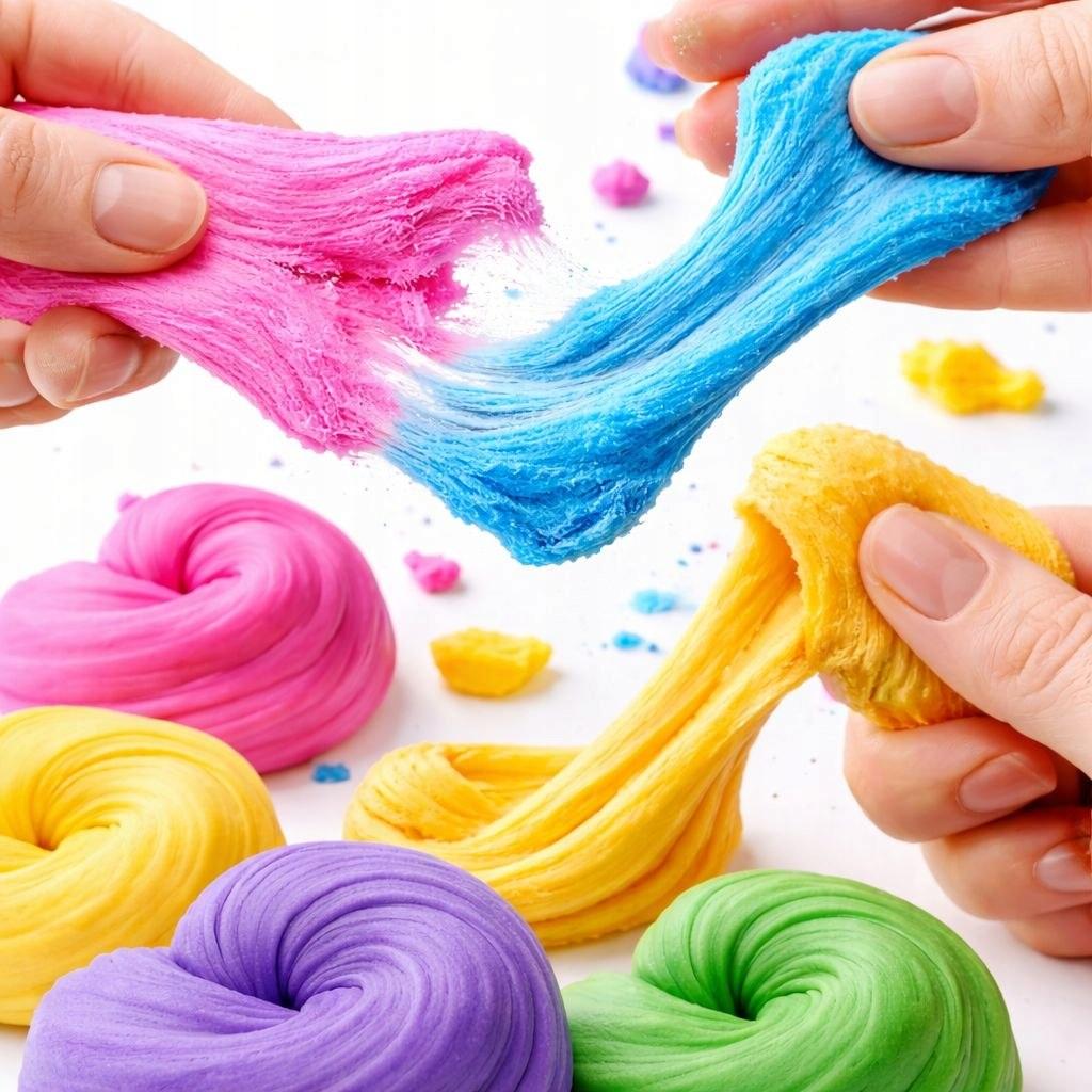 Foam Plasticine 12 Colors Sensory For Children