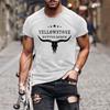 Футболка New Street Trend с 3D-принтом, летняя, повседневная, свободная, в спортивном стиле, с коротким рукавом и 3D-принтом