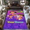 Dora Explorer Personalized Name Floor Mat Design for Hallway Outdoor Foyer Study room Antislip Carpet Decorate Offices