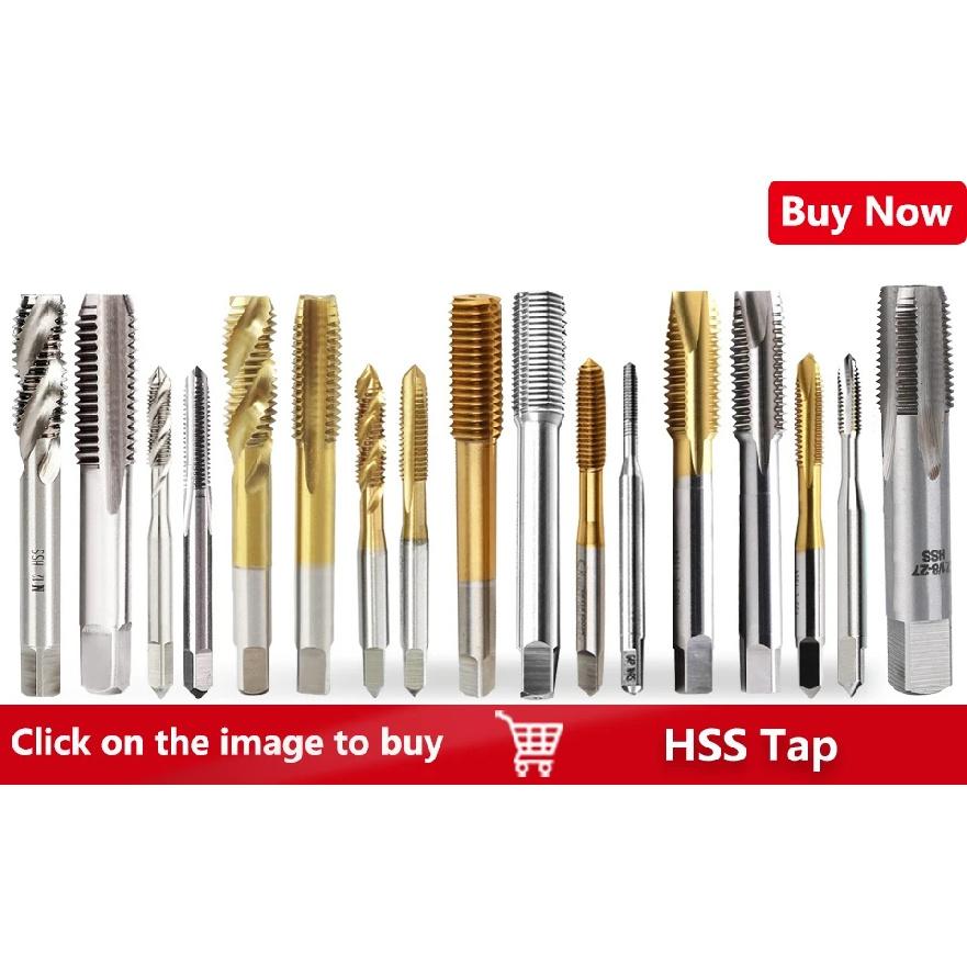 HSS-Co Pipe Tap Cobalt containing G ZG Z RC NPT PT 1/16 1/8 1/4 3/8 1/2 3/4 1inch Metric Screw Tap Thread Tools