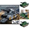 Shooting Tank Model Toy With Inertial Movement For Children And Creative Play