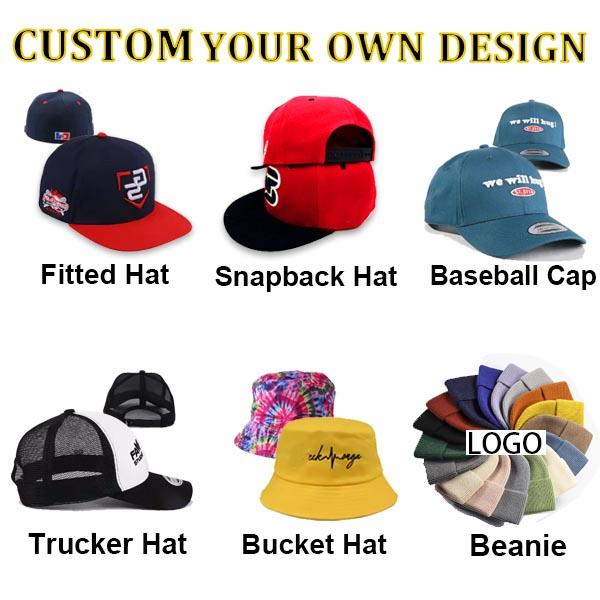 Manufacturers Brans High Quality Polyester Blank Custom Fitted Snapback Hat Baseball Caps Custom Embroidery logo