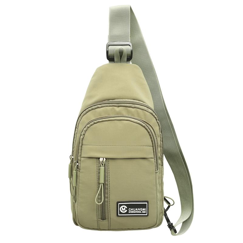 Нагрудная сумка Легкая студенческая сумка через плечо для верховой езды Многофункциональная поясная сумка с несколькими отделениями Сумка для мобильного телефона