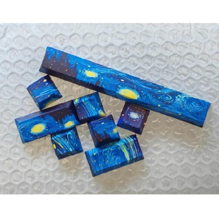 8 клавишные кастомные механические клавиатуры колпачки клавиш ESC Enter 6.25u пробел PBT оригинальный профиль новинка крышка клавиши клавиатуры DIY