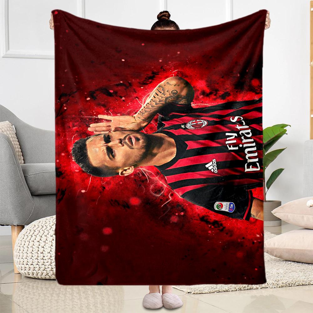 Ac Milan Celebration Blanket Soft & Cozy Suitable for Couch Office Office Chair for All Occasions Stylish Decor Best Holiday Gift for Friends Family