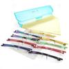 RSINC Combo Rimless Frame Eyeglasses for Unisex Silver Red-Silver Yellow Tag A1 JL156426815372