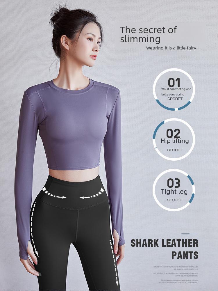 Женская одежда для йоги и спортзала Juyitang весна/лето: Спортивные костюмы для бега и коррекции фигуры Slim-Fit