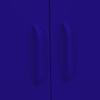 Storage Cabinet Navy Blue 80 x 35 x 101.5 cm Steel
